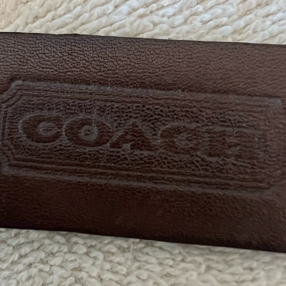 Vintage Coach Men's Leather Belt Bag - Dark Brown - Picture 3 of 12
